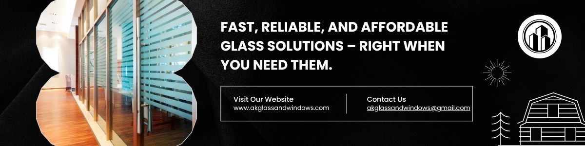 banner ak glass and window