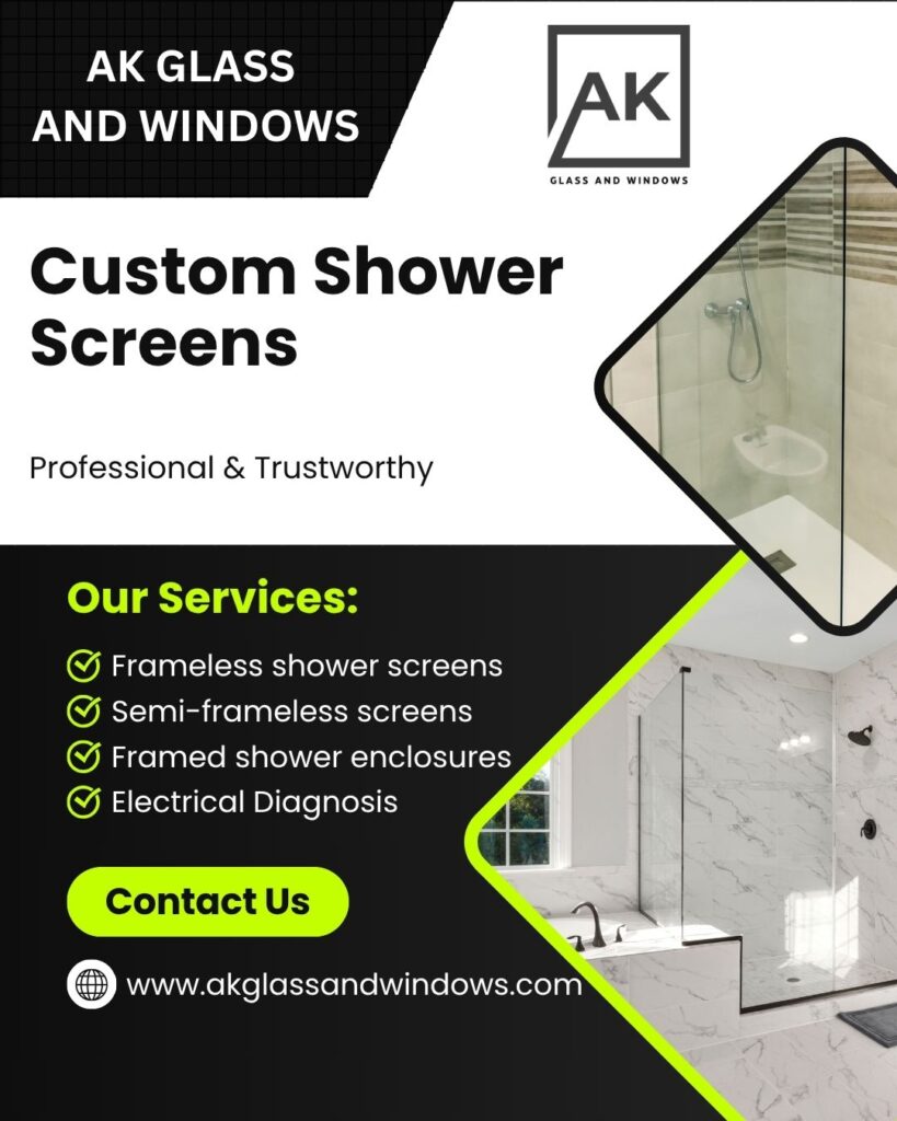 Custom Shower Screens